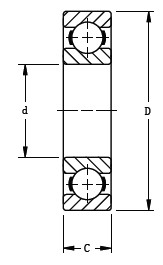 Timken-206K-深沟球轴承