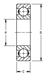 Timken-311K-深沟球轴承