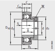 FAG-GRA106-NPP-B-AS2/V-外球面轴承,轴承座单元