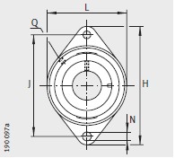 FAG-GE40-KTT-B-外球面轴承,轴承座单元