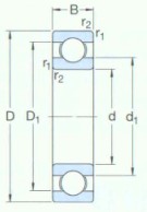 SKF-6308M/C4VL0241-特殊应用轴承