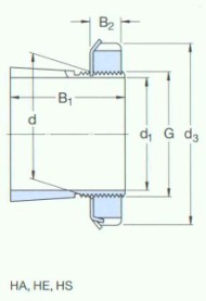 SKF-HE322E-紧定套