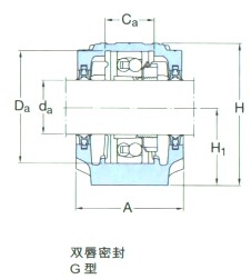 SKF-TSN608A-SNL轴承座