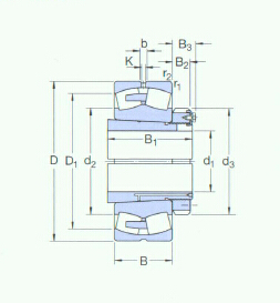 SKF-OH3992H-球面滚子轴承