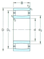 SKF-*C3136K2)-CARB 圆环滚子轴承