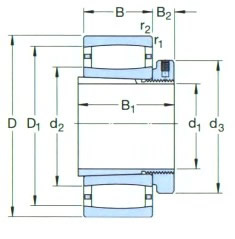 SKF-*C2205KTN91)-CARB 圆环滚子轴承