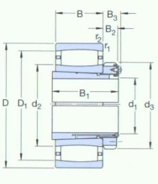 SKF-OH3988HE-CARB 圆环滚子轴承